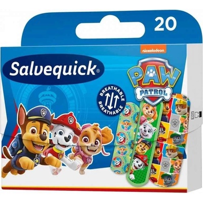 Salvequick detské náplasti Paw Patrol 20 ks