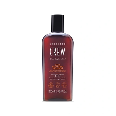American Crew Daily Cleansing Shampoo дълбоко почистващ шампоан за всички видове коса за мъже 250 мл