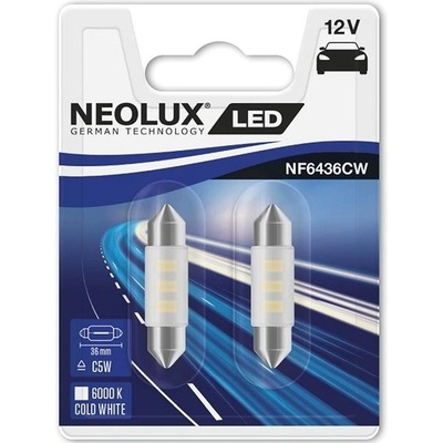 NEOLUX Žárovka typ C5W, LED Interior 6000K, 36 mm, SV8.5-8 – Zboží Mobilmania