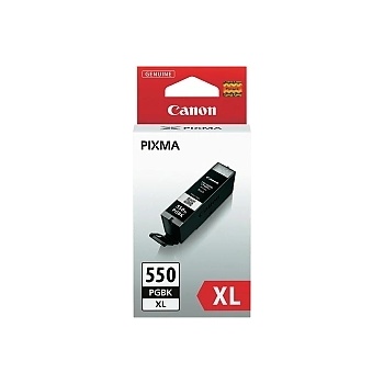 Canon PGI-550XL PGBK + Canon Plus Glossy II PP-201, 10x15 cm, 100 sheets (6431B001AA_2311B072AA)