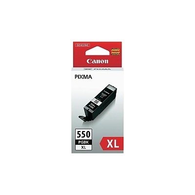 Canon PGI-550XL PGBK + Canon Plus Glossy II PP-201, 10x15 cm, 100 sheets (6431B001AA_2311B072AA)