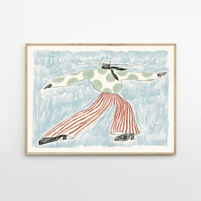 Moikka Plagát Sam on the Hill by Lucia Tuffley 50x70