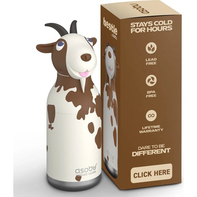 Asobu Bestie Koza so slamkou 460 ml