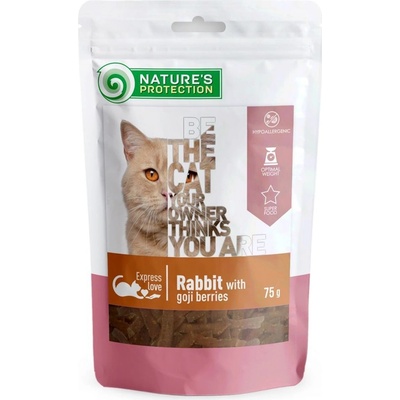 Natures P Snack cat rabbit with goji berries 75 g