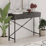 TopMebel Конзола Heaton TopMebel метал-меламин в антрацит 110x35, 6x90cm