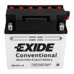 Exide Conventional 19Ah 190A right+ YB16CL-B