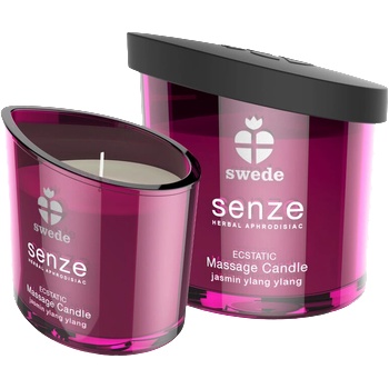 Swede - senze ecstatic massage candle - jasmine, ylang ylang
