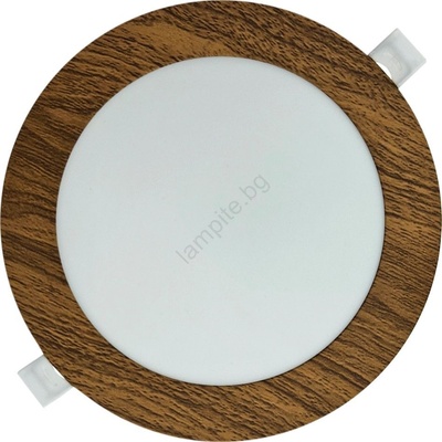 Led Лампа за окачен таван circle led/12w/230v 4200k Ø 16, 7 см кафяв (bc0606)