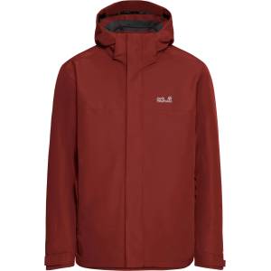 Jack Wolfskin Мъжко 3-в-1 яке Jack wolfskin Stonelite 3in1 Jacket 3-in-1 jacket - Merlot - размер 3XL (004-7740-0216)