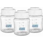 Canpol Комплект контейнери за съхранение на кърма Canpol - 3 х 120 ml (35/235C) - ozone
