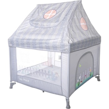 Lorelli Кошара за игра с покрив Lorelli - My Place, Grey (10080642506)