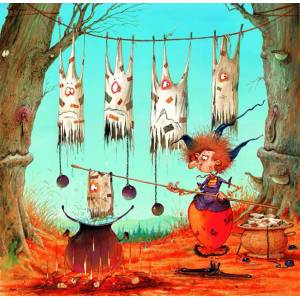 Grafika Art Puzzle - Puzzle François Ruyer - The Witch 1000 graphics - 1 000 piese