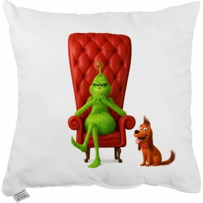 EMI Vianočný vankúš Grinch 40x40