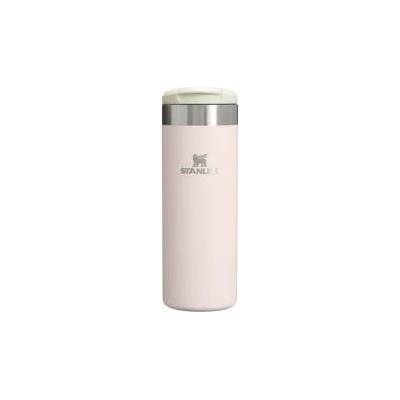 STANLEY 1913 Aerolight Transit Thermo Mug 0.47L - Keeps Hot for 6 Hours - Dishwasher Safe - Coffee Mug To Go Leak-Proof - Compatible with Common Car Drink Holders - Thermos Flask - Rose - 100000107946