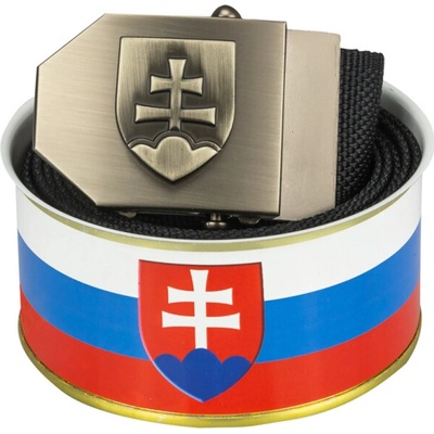 Opasek dárkový Slovenský znak černý