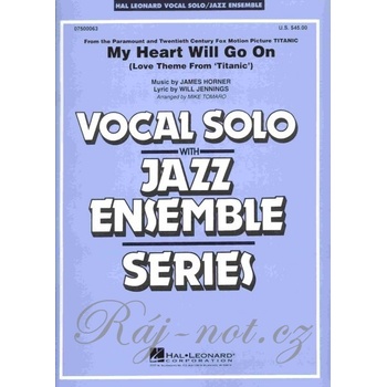 My Heart Will Go On Key Eb - Vocal Solo with Jazz Ensemble / partitúra + party