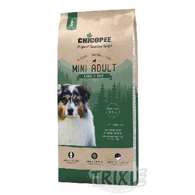 Chicopee Classic Nature Adult Mini Lamb - Rice 15kg