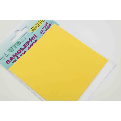 Samolepiace nylonová záplata VIAC FARIEB - rozmer 20 cm x 10 cm žltá