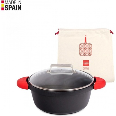 Hrnec s poklicí 24 cm + silikon.chňapky + pytlík 4141/25
