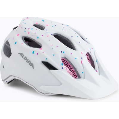 Alpina Детска велосипедна каска Alpina Carapax white