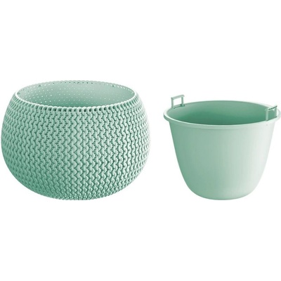 Prosperplast SPLOFY BOWL Květináč plastový 29 cm zelená (623U)