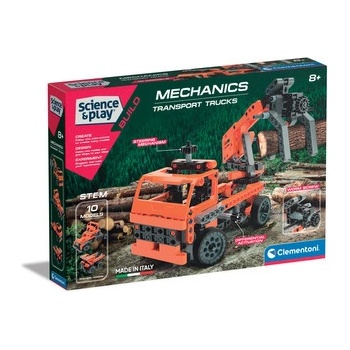 Clementoni SCIENCE - Přepravní nákladní auta