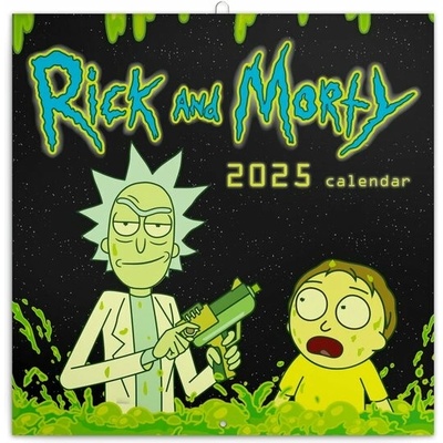 Rick a Morty nástěnný 2025