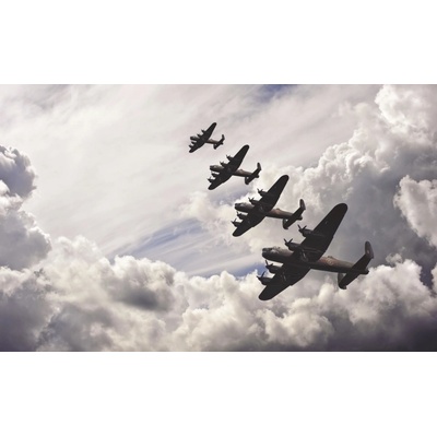 ForWall Fototapeta Bombers on the sky vlies 104 x 70,5 cm