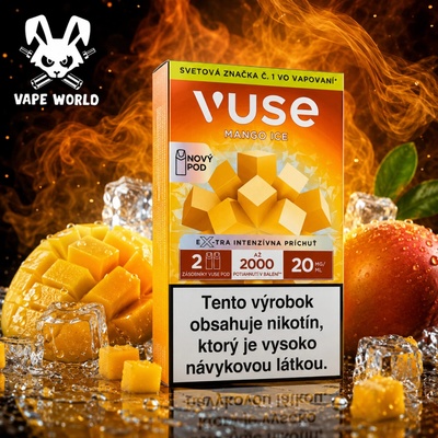 Vuse GO Reload Pods Mango Ice 2 ks