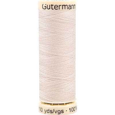 Stoklasa Polyesterové nitě návin 100 m Gütermann univerzální Balení: 1 ks, Varianta: 802 Marshmallow 802 Marshmallow