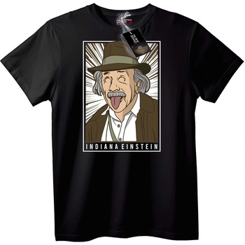NOONEBRAND Тениска Indiana Einstein - 5XL, White
