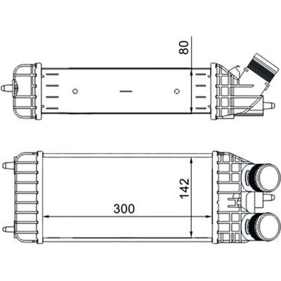 Chladič turba MAHLE CI 210 000S (CI210000S)
