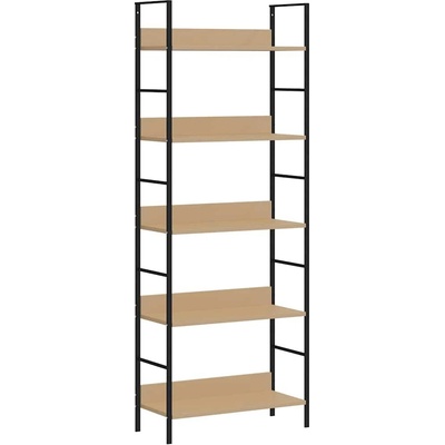 HangarStore.cz 5patrová knihovna dub 60x27,6x158,5 cm kompozitní dřevo, 288227