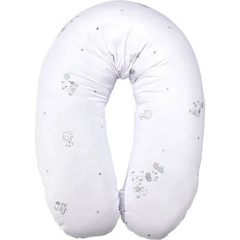 Lorelli Възглавница за кърмене Lorelli - Жирафче, 190 cm, бяла (20810066301)