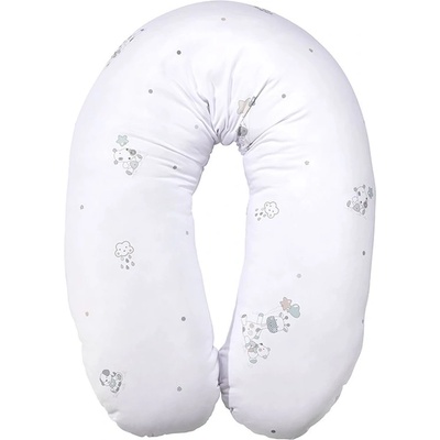 Lorelli Възглавница за кърмене Lorelli - Жирафче, 190 cm, бяла (20810066301)