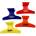 KIEPE Professional Color Clips 82 mm 12 ks