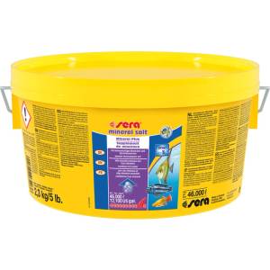 Sera mineral salt - повишава минералния състав на водата 2.3kg