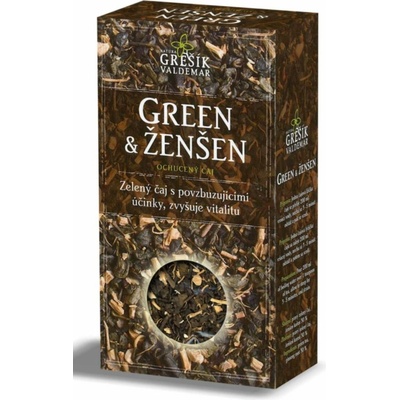 Grešík Bylinný čaj sypaný Green & Ženšen 70 g