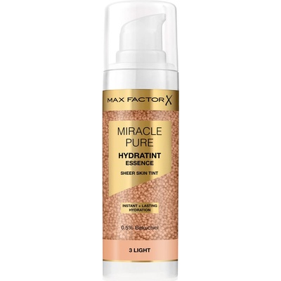 Max Factor tónujúce sérum Miracle Pure Hydratint Essence 3 Light 30 ml