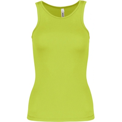 Kariban Tílko PA442 sportovní bez rukávu dámské COT20P44212201-lime Zelená lime