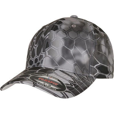 Urban Classics Шапка с козирка Flexfit Kryptek Cap raid S/MUB-6277KR-03013 - Черен, размер L/XL