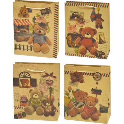 STIL 365 Taška pap. XL KRAFT bear