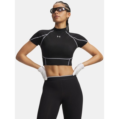 Under Armour Дамска тениска Under Armour HeatGear Elite Crop Mck SS-BLK Under Armour | Cheren | ЖЕНИ | S