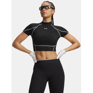 Under Armour Дамска тениска Under Armour HeatGear Elite Crop Mck SS-BLK Under Armour | Cheren | ЖЕНИ | S