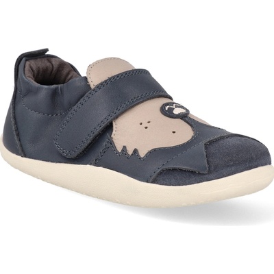 Bobux Barefoot detské topánky Critters Howl Navy tmavo modré