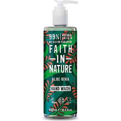 Faith in Nature tekuté mýdlo s Aloe Vera a Tea Tree 400 ml