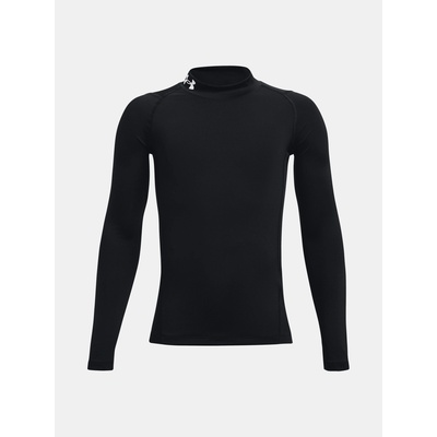 Момческа тениска Under Armour UA HG Armour Mock LS Under Armour | Cheren | Момчешки | 122