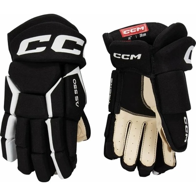 CCM Tacks AS 580 SR 15 Black/White Ръкавици за хокей