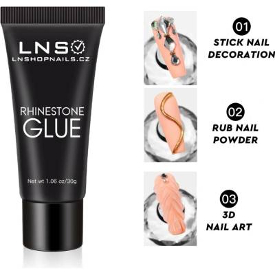 Lns Prémiové lepidlo na kamínky 3 in 1 30 g