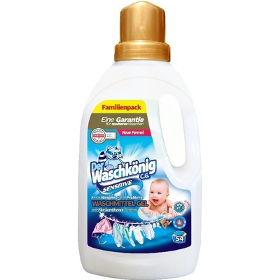 Waschkönig Gél na pranie Sensitive Anti alergik 1,625 l